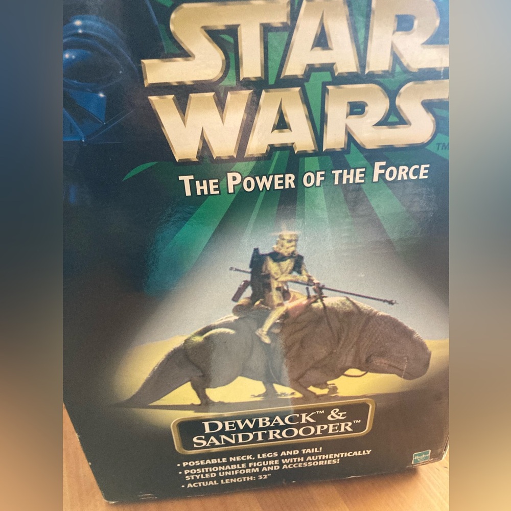 Star Wars Dewback & Sandtrooper Toy Set - Black, White, Brown - Picture 5 of 6